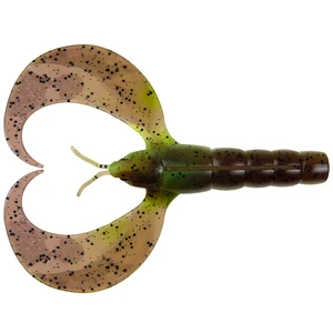 Fox rage gumová nástraha mega craw green pumpkin uv - 16 c