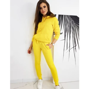 Women's sweat suit DRESSLILY yellow AY0329