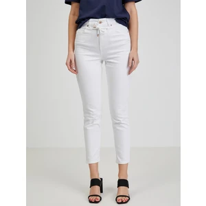 White Women's Slim Fit Jeans ORSAY - Women