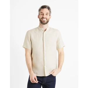 Celio Damopoc Linen Shirt - Men