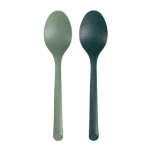 LOVI Baby Spoons lžička pro děti Pistachio 2 ks