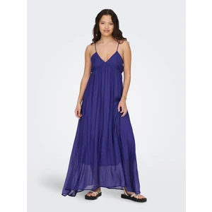 Blue Women's Satin Maxi-dresses ONLY Phoenix - Women