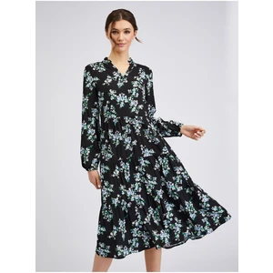 Orsay Black Women Floral Dress - Women