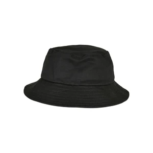 Dětská čepice Flexfit Cotton Twill Bucket, černá