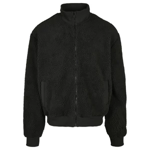 Boxy Sherpa Jacket černá