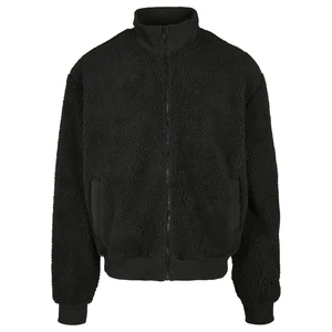 Sherpa Jacket Boxy Black