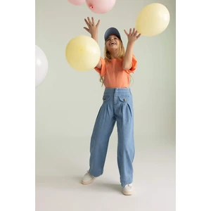 DEFACTO Girl Wide Leg Jean Trousers