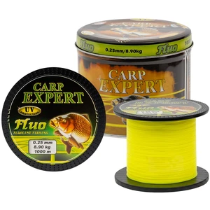 Carp expert vlasec v plechovej dóze uv fluo žltý 1000 m - 0,25 mm 8,9 kg