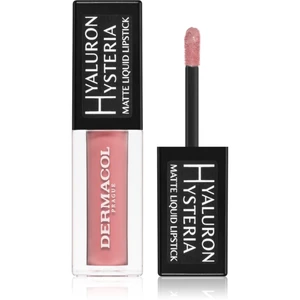 Dermacol Hyaluron Hysteria Matte Liquid Lipstick szminka w płynie z formułą matującą No.04 4,5 ml