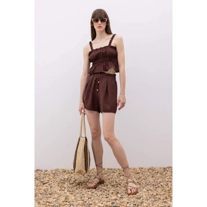 DEFACTO modal High waist Wide Leg Short