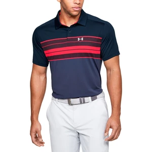 Under Armour Vanish Chest Stripe Polo Pánské funkční polo triko 1350972-408 Academy S