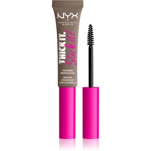 NYX Professional Makeup Thick it Stick It Brow Mascara řasenka na obočí odstín 01 Taupe 4,2 g