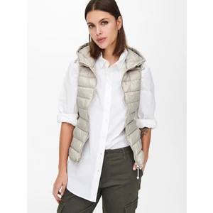 Cream Women's Quilted Vest ONLY New Tahoe - Women