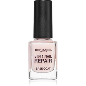 Dermacol 3 in 1 Nail Repair reparačný lak na nechty 11 ml