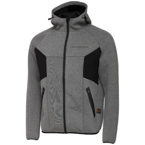 Savage Gear Hoodie Tec-Foam Zip Hoodie Dark Grey Melange L