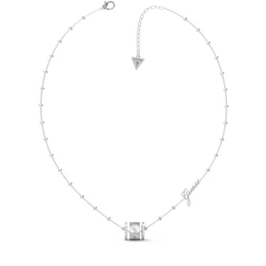 Guess Nadčasový oceľový náhrdelník s príveskami Round Harmony JUBN01153JWRHT/U