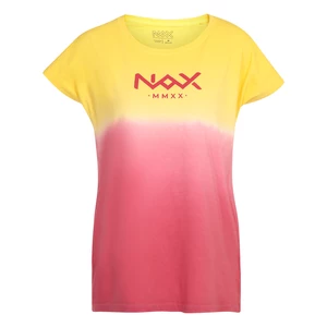 Women's cotton T-shirt nax NAX KOHUJA rose red