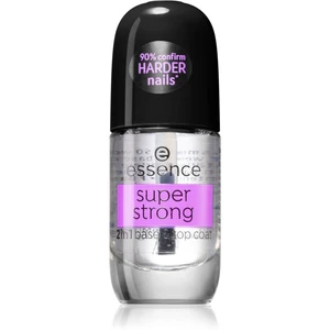 Essence Super Strong podkladový a vrchný lak na nechty 8 ml