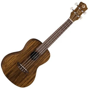 Luna Flamed Acacia Koncertní ukulele Natural