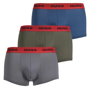 Hugo Boss 3 PACK - pánské boxerky HUGO 50469766-969 XXL
