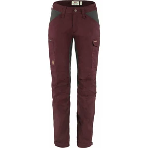 Fjällräven Outdoorhose Kaipak Trousers Curved W Dark Garnet/Dark Grey 42