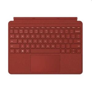 Microsoft Surface Go Type Cover EN, piros - tok billentyűzettel