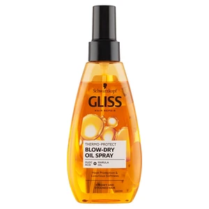 Schwarzkopf Gliss Thermo-Protect Blow Dry ochranný olej pre tepelnú úpravu vlasov 150 ml