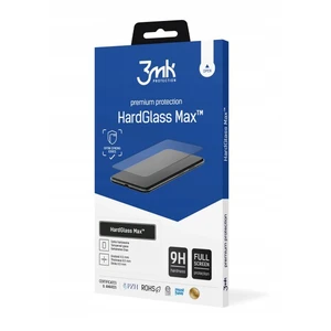 Temperált védőüveg 3mk HardGlass Max 3D for Apple iPhone SE/8/7, fekete