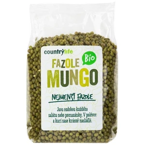 Country Life Fazole mungo BIO 0,5 kg