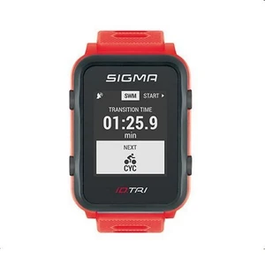 Sigma Pulsmetr iD.TRI BASIC Neon Red 24230