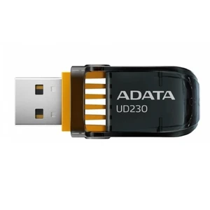 USB-kulcs, pendrive A-DATA UD230, 64GB, USB 2.0, Black (AUD230-64G-RBK)