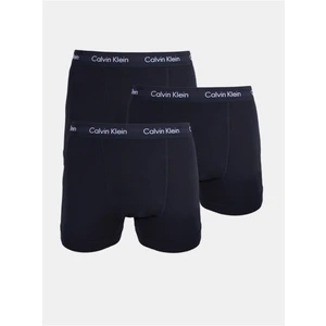 3PACK férfi #39 ökölvívók Calvin Klein fekete (U2662G-XWB)