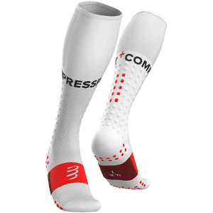 Compressport Full Socks Run White T2