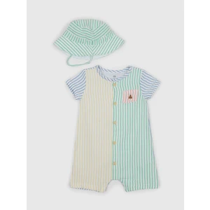 GAP Baby pruhovaný set - Kluci