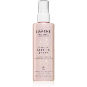 Lumene Invisible Illumination Dewy Glow rozjasňujúci fixačný sprej 100 ml