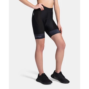 Women's cycling shorts KILPI PRESSURE-W Black