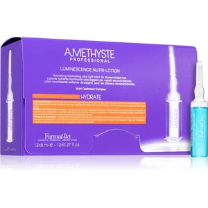 FarmaVita Amethyste Hydrate balzám pro jemné, suché vlasy v ampulích 12x8 ml