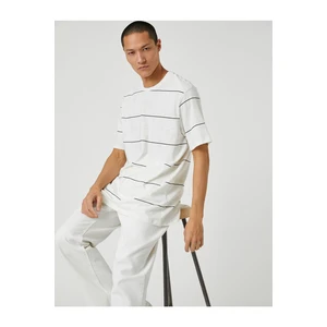 Koton Basic T-Shirt Crew Neck Striped