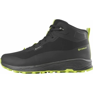 Icebug Pánske outdoorové topánky Haze Mens Mid Biosole GTX Black/Poison 42,5