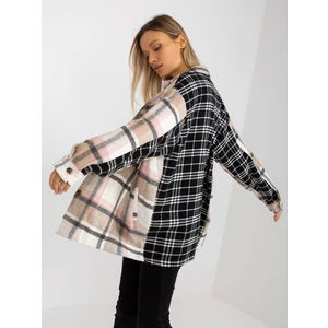 Plaid shirt with pockets and long sleeves