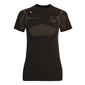 Women's underwear - T-shirt kr ALPINE PRO NUANA black variant s