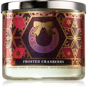 Bath & Body Works Frosted Cranberry vonná sviečka II. 411 g