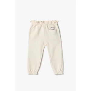 Koton Baby Girl Beige Sweatpants