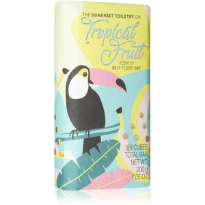 The Somerset Toiletry Co. Bath Collection Bath Fizzer Bar šumivé tablety do kúpeľa Tropical Fruit 200 g