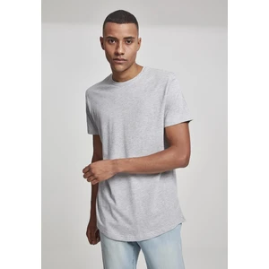 Shaped Long Tee grey