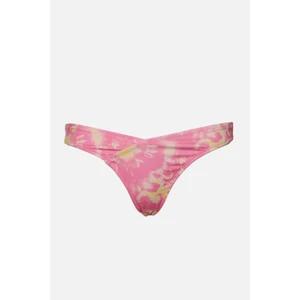 Trendyol Batik Patterned V Cut Bikini Bottoms