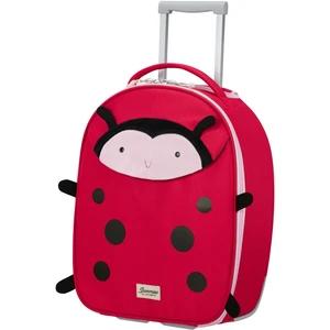 Samsonite Dětský cestovní kufr Happy Sammies Eco Upright Ladybug Lally 22,5 l - červená