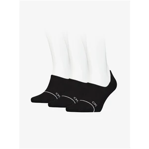 Set of three pairs of black women's socks Calvin Klein - Ladies