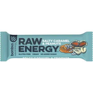 BOMBUS Raw energy salty caramel & peanuts 50 g