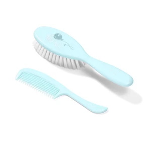 BabyOno Take Care Hairbrush and Comb II sada Mint (pre deti od narodenia)